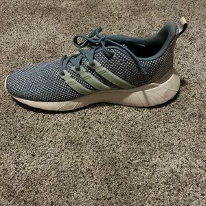 Adidas blue teal white , worn about 5 times